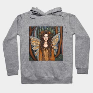 Kate Beckinsale as a fairy in the woods Hoodie